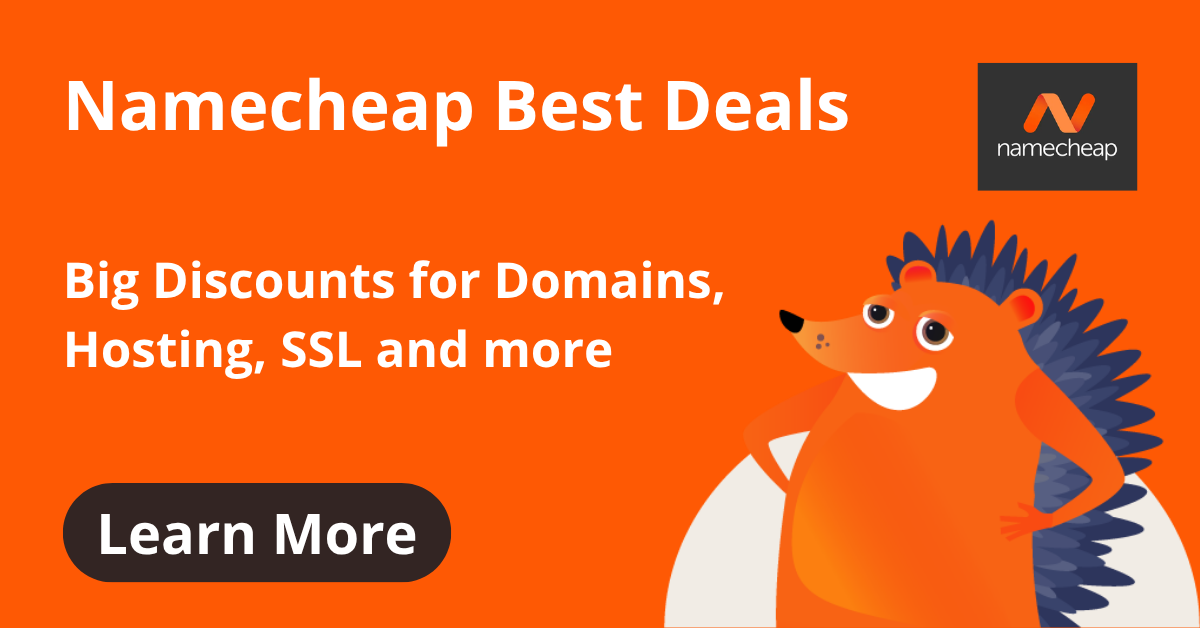 Namecheap best deals